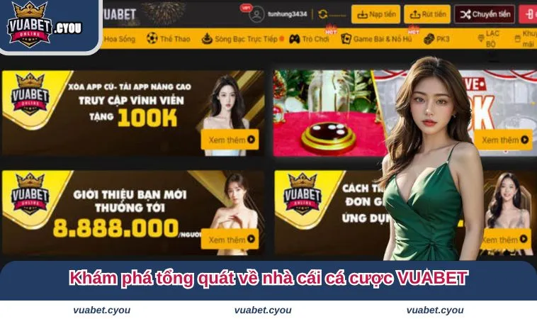 trang chu vuabet 2 Khám phá tổng quát về nhà cái cá cược VUABET